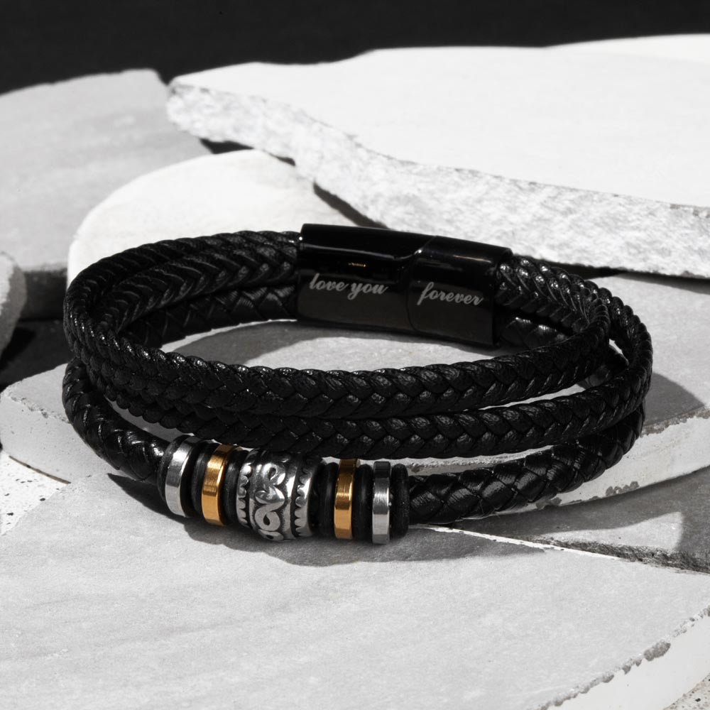 Para Mi Hermano Pulsera "Te Amo Siempre" para Hombres  Regalos para cualquier ocasión